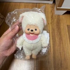 モンチッチ 北海道限定 木彫り熊モンチッチぬいぐるみ 鮭付 新品