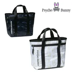 【新品】サイコバニー ユニセックス MONOGRAM トートバッグ PBMG4SB6 Psycho Bunny  ゴルフのサムネイル