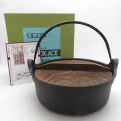 新品】① 及源鋳造 COOK-ACE すき焼き・ぎょうざ兼用鍋 24cm - メルカリ