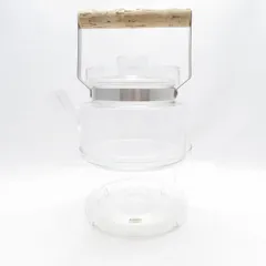 美品 Boda Nova ボダノバ ティーポット＆ティーウォーマー セット ガラス SM5598F2 美品 Boda Nova ボダノバ ティーポット＆ティーウォーマー セット