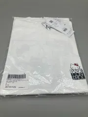★新品・未使用★ BASE CONTROL  ハローキティ バックプリント Tシャツ ポケットTシャツ FREE アイボリーのサムネイル
