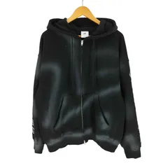 オーワイ OY 25AW DIRTY SPRAY EFFECT ZIP UP HOODIE ダーティー スプレー エフェクト L/S ジップ アップ フーディー メンズ import：L のサムネイル
