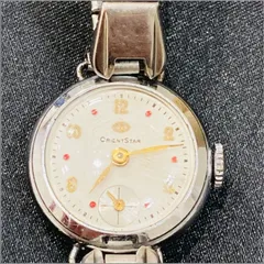 A【稼働品】ORIENT STAR オリエントスター 手巻き 60s 8001 スモールセコンド アンティーク レディース 腕時計のサムネイル