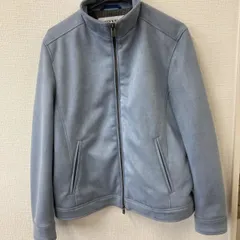 MEN'S BIGI メンズビギ フェイクスエード モックネック ライダースジャケット 2sizeのサムネイル