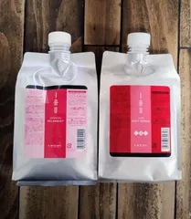 [新品未使用未開封品]　ルベル　イオ　リラックスメント1000ml　＆　メルトリペア1000ml　詰め替えのシャンプーとトリートメントのセットのサムネイル