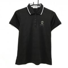MARK&LONA総ロゴ入りポロシャツ！ ブラック美品♥ - メルカリ