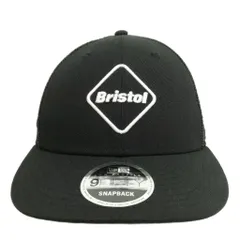 エフシーレアルブリストル F.C.Real Bristol FCRB FCRB-230117 NEW ERA EMBLEM 9FIFTY LP MESH CAP 23SS メッシュ キャップ ブラックのサムネイル