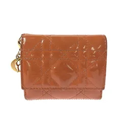 【現状渡し品】 CHRISTIAN DIOR LADY DIOR  LOTUS WALLET レディ ディオール ロータス ウォレット 三つ折り財布 財布 【181-260710-ki-01-tagh】のサムネイル