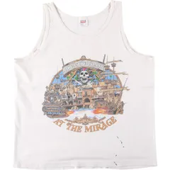 古着 90年代 アンビル Anvil Treasure Island at The Mirage ドクロ柄 スカル柄 タンクトップ USA製 メンズL相当 ヴィンテージ/eaa657399のサムネイル