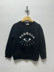 KENZO キッズ ブラック アイ スウェットシャツ 6aのサムネイル