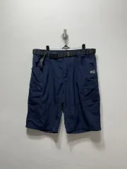ミレー メンズ ハーフパンツ ネイビー カラー ベルト 含む 32のサムネイル