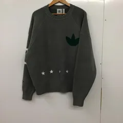 adidas アディダス ニット、セーター 長袖 長袖ニットカットソー クルーネック セーターのサムネイル