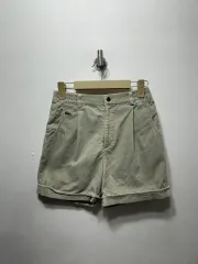 ラコステ コーデュロイ ショートパンツ ベージュ オールドスクール 68のサムネイル