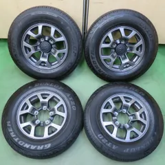 ほぼ新車外し！23年◎スズキ JB74W ジムニー シエラ 純正 195/80R15 ダンロップ AT20 グラントレック 15インチ PCD139.7/5H◎6070101イノのサムネイル