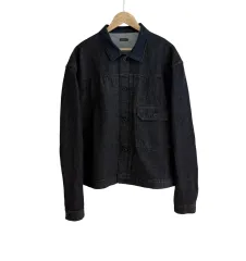 KAPITAL 14オンス ブラック デニム ジャケットのサムネイル