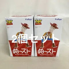 未開封 TOY STORY ぬーどるストッパー ウッディ フィギュア 2個セット SF7549 c101のサムネイル