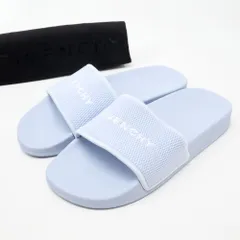 ■美品■GIVENCHY ジバンシィ サンダル サイズ38 ロゴ刺繍 フラットサンダル スリッパ イタリア製 ブランド古着【中古】20250529/RA2689のサムネイル