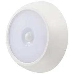 LEDセンサーライト(防水性能IPX4(防まつ形)/明暗・人感センサー式/単2形×4本使用/昼白色/ホワイト) (NIT-BLA6JM-2)のサムネイル