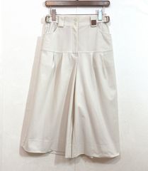 美品】モラビトブラン ストレッチパンツ オフホワイト サイズ40 - メルカリ