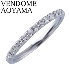 ヴァンドーム青山 ダイヤ リング 現行モデル ハーフエタニティ 0.15ct 11号 Pt950 新品仕上げ済 VENDOME AOYAMA VA【26795】のサムネイル