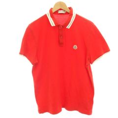 ☆MONCLER モンクレール ビッグ ワッペン ポロシャツ 半袖/メンズ/S