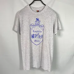 90～00's ヴィンテージ古着Tシャツ 音符柄プリント Sサイズ ruit of the loomボディのサムネイル