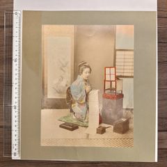 古い彩色肉筆画　2枚|艶本 わじるし わじるし 浮世絵 錦絵 和本 彩色肉筆春画」明治頃筆 絹本 8枚|艶本 わじるしわ印浮世絵 錦絵 和本