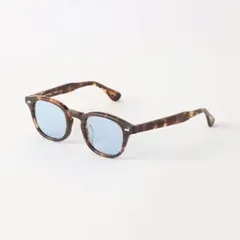 KANEKO OPTIACL UNITED ARROWS別注 John DK.BROWN カネコオプティカル 金子眼鏡 ユナイテッドアローズ ジョン べっこう ブルーレンズ サングラスのサムネイル