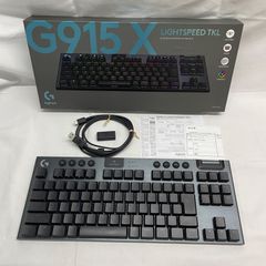 Logicool G915 X TKL ブラック タクタイル 日本語配列 - メルカリ