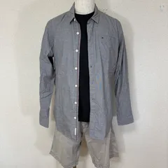 【タイトル】 TOMMY JEANS トミージーンズ 3点セット 長袖シャツ Tシャツ ショートパンツ コーデ売り L～XL相当のサムネイル