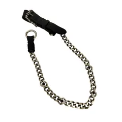 ディーゼル DIESEL ロゴプレート レザーベルト付き ウォレットチェーン メンズ 表記無 のサムネイル