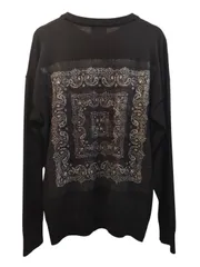 GIVENCHY パッチワークニット size:M ブラック BM90GT404X やや毛羽立ち有のサムネイル