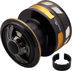 HEIGHTEN リール スプール DAIWA ダイワ レバーブレーキ スピニングリール V2.0 替えスプール 2500 3000番 通用 トーナメント 型 (V2.0 - ゴールド＆ブラック,  2500-3000)のサムネイル