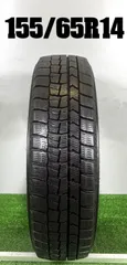 送料無料★155/65R14 ダンロップ WM02 2022年製 1本 冬 タイヤ スタッドレス 中古 TB1407のサムネイル