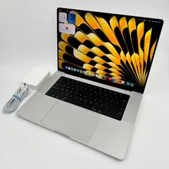 【送料無料】Apple MacBook Pro 16(2023, A2780) M2 Max / RAM 32GB / SSD 1TB / 英字 / シルバー / 充放電回数 : 158 [MC215]のサムネイル