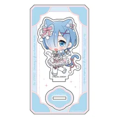 【予約】【新品】Re:ゼロから始める異世界生活 アクリルスタンド（レム/けもみみアイドル）【正規品】のサムネイル