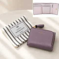 【新品商品】ANYA HINDMARCH (ANYA HINDMARCH) 208987 三つ折り財布 ピーピング アイズ ミニ トライフォールド ウォレットのサムネイル