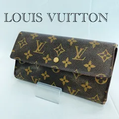 LOUIS VUITTON ルイ・ヴィトン モノグラム ポルトトレゾール インターナショナル M61215 長財布 フラップ ブラウン _218のサムネイル