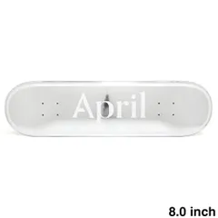 APRIL DECK エイプリル デッキ TEAM OG LOGO FOIL 8.0　スケートボード スケボーのサムネイル