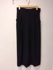 M20　allureville　アルアバイル　パンツ　黒　オックスダブルクロスライプレアパンツ　サイズ1のサムネイル