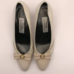 タ　NINA RICCI　ニナリッチ　パンプス　レディース　アイボリー系　35 1/2のサムネイル