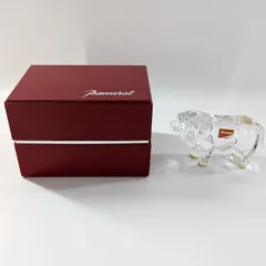 Baccarat バカラ 干支シリーズ 羊 未年 置物 インテリア 箱【QG-255】のサムネイル
