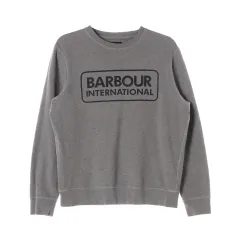 BARBOUR インターナショナル large ロゴ プリント コットン スウェットシャツのサムネイル