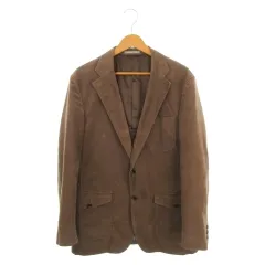 ユキトリイ YUKI TORII HOMME ジャケット コーデュロイ AB-6 茶 ブラウン テーラード シングル 長袖 ノッチドラペル /AH31 ■GY99のサムネイル