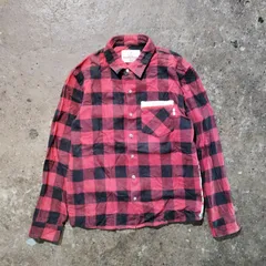 WHIZ LIMITED 11aw バッファローチェックフランネルシャツ 切替 ウィズリミテッド 2011awのサムネイル