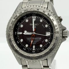 完動美品【二次電池新品】SEIKO LANDMASTER 5M43-0E80 - メルカリ