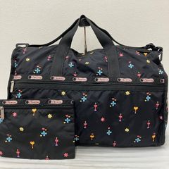 レスポートサック ラージウィークエンダー トロピカルフローラル