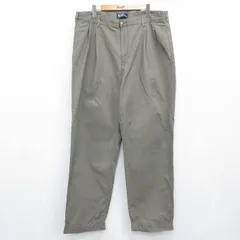 W37/古着 ラルフローレン ブランド パンツ メンズ 90年代 90s コットン ブラウン 26jun29のサムネイル