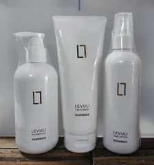 [新品未使用未開封品]　ハホニコ　レブリ　シャンプー295ml　＆　トリートメント225g　＆　ヘアーローション240mlのサムネイル