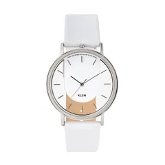 【新品／未使用／腕時計／正規品】人気 ブランド クリアウォッチ スケルトン 白 KLON INVISIBLE RELATION WHITE 40mmのサムネイル